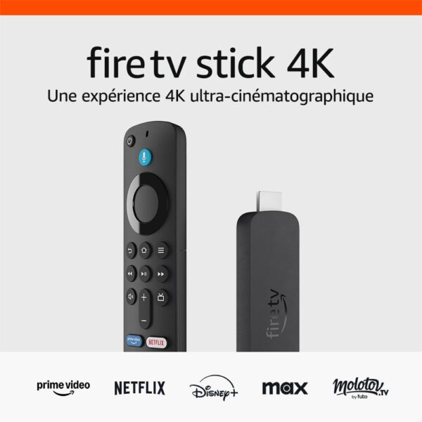 Smart TV boitier - Amazon Fire TV Stick 4K Ultra HD