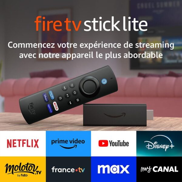 Smart TV boitier Amazon Fire TV Stick LITE